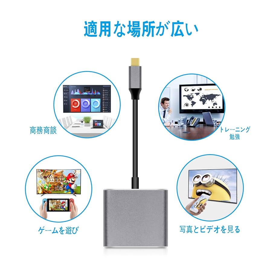 Amazon.co.jp: Nintendo Switch Type-C to HDMI変換アダプタ